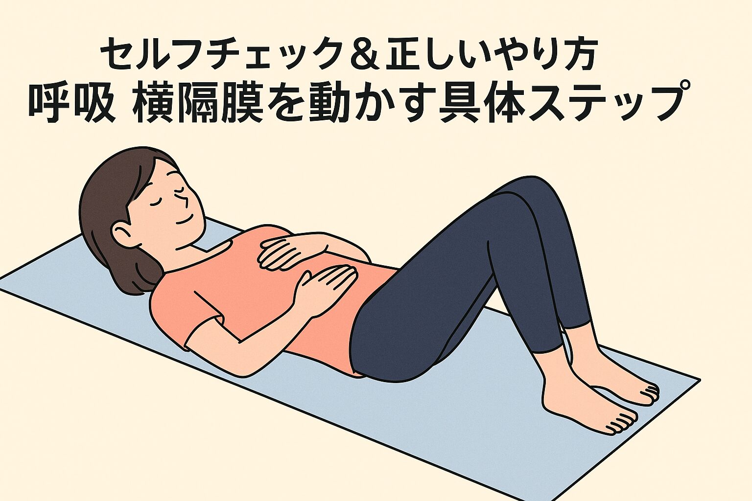 呼吸 横隔膜を整える “腹式呼吸” 入門:正しいやり方からメリット・トレーニング法まで - ステップ木更津鍼灸治療院 木更津市で鍼灸整体治療院 ...